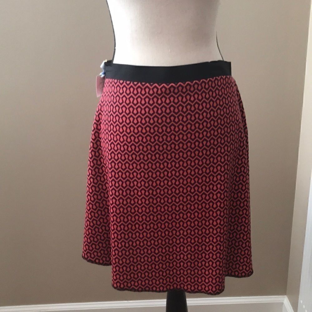 JAM DESIGNS GEOMETRIC PATTERN SKIRT